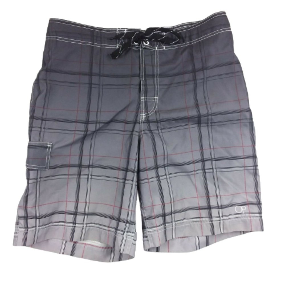 OP Swim Trunks/Shorts Boxer Liner Elastic Waist